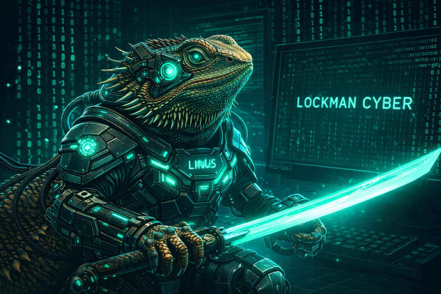 Linus — LockmanCyber Mascot